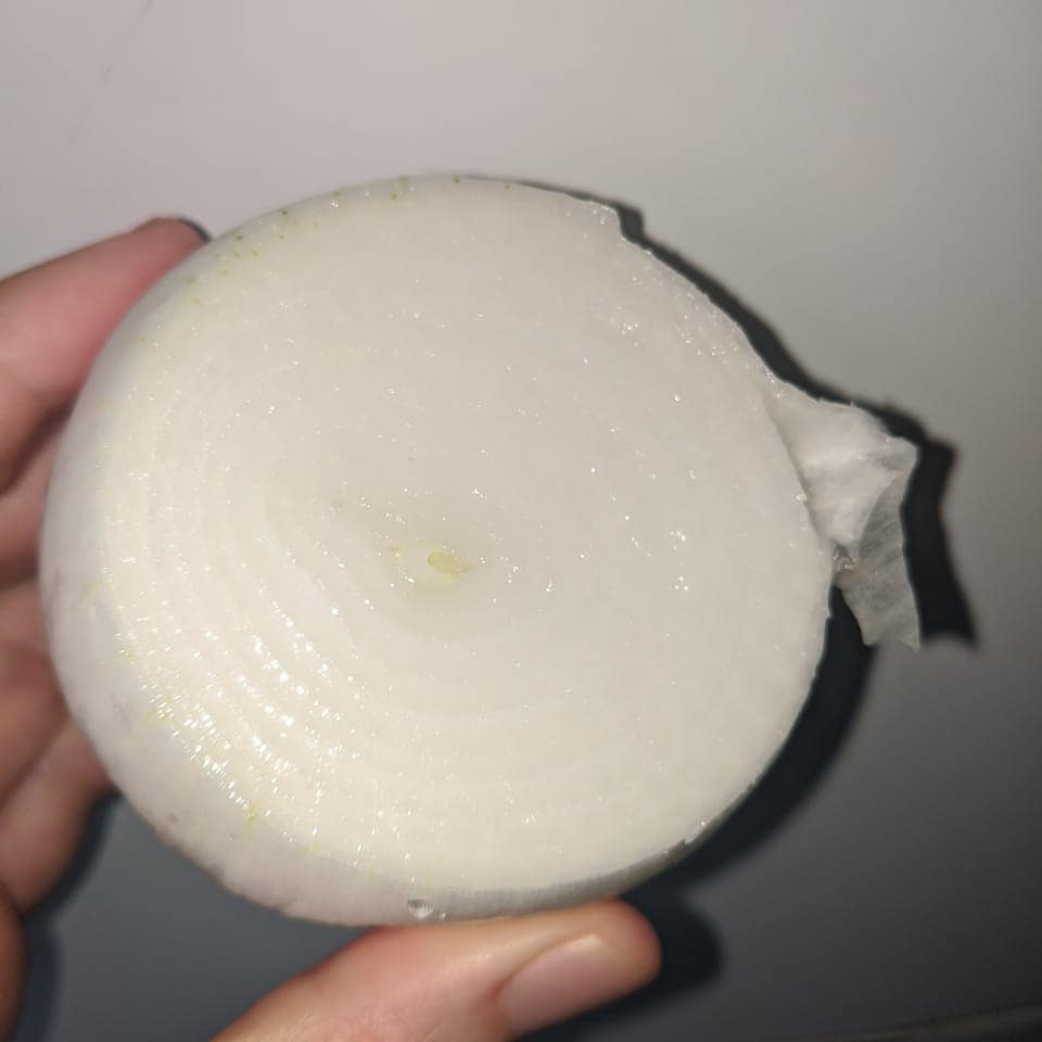Now that's a fresh onion @locofooduae #alwayslocal #alwaysorganic