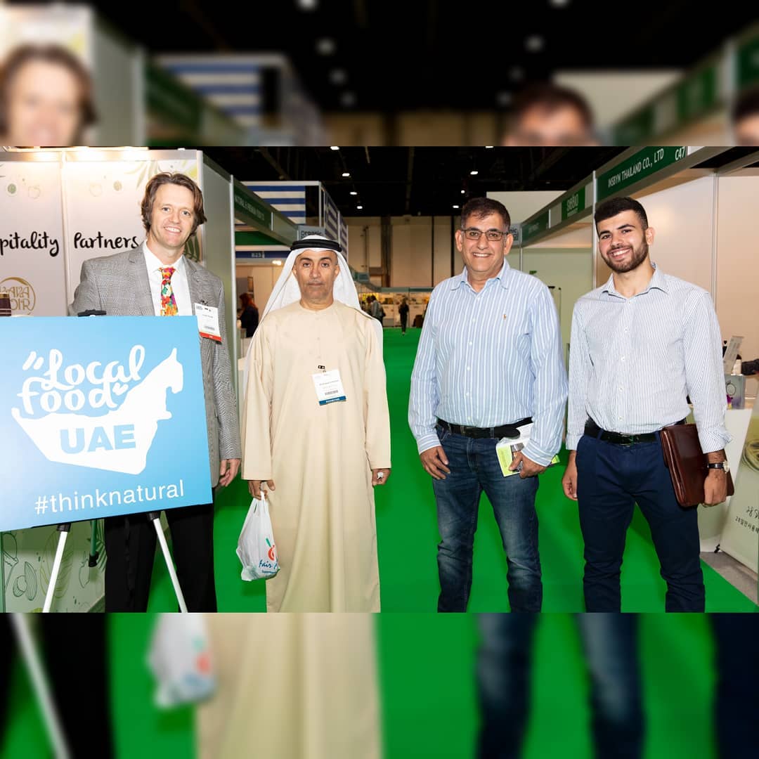 Local farmer Ali Hamad Al Shamsi stopped by and shared stories about his organic farm, Oasis Organic Farm, on the border of Ras Al Khaimah. #thinklocal