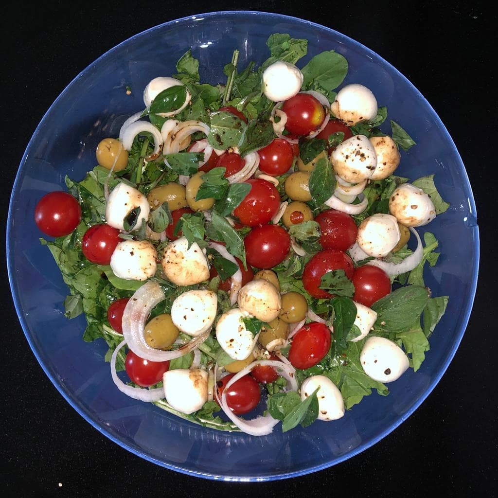 Italian LocoFood salad by @adamsjs13 #alwayslocal #alwaysorganic #workingwithnature