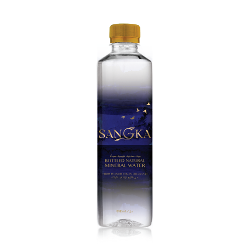 Sangka 12x552ml Case - Alkaline Natural Mineral Water