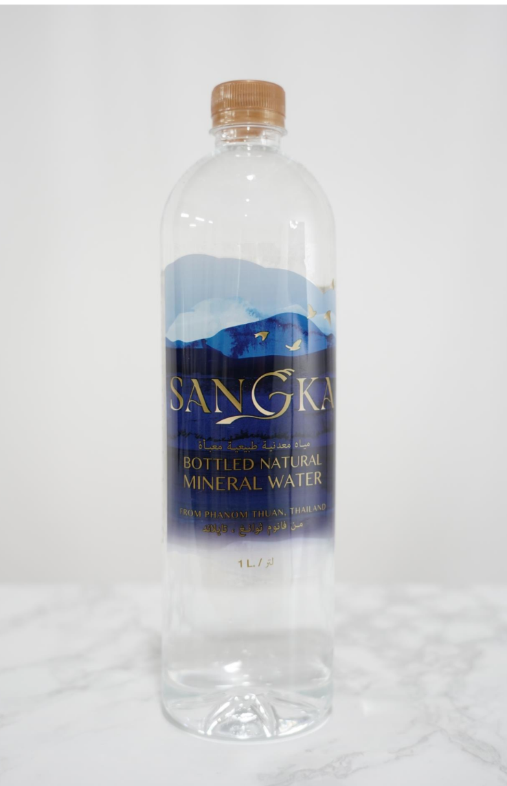 Sangka 12x1L Case - Alkaline Natural Mineral Water